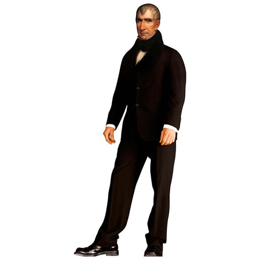 William Henry Harrison Cardboard Cutout