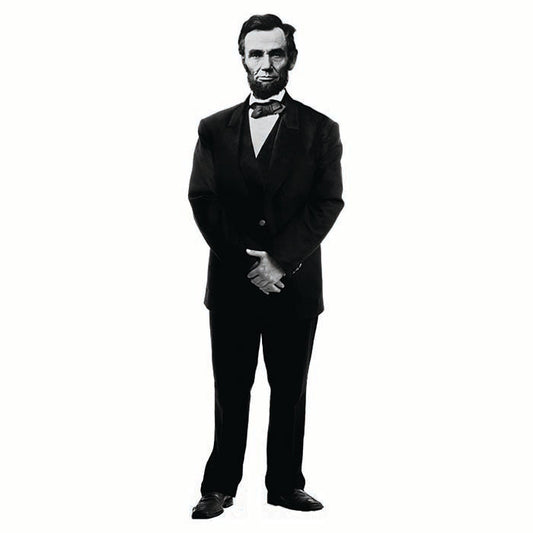 Abe Lincoln Cardboard Cutout