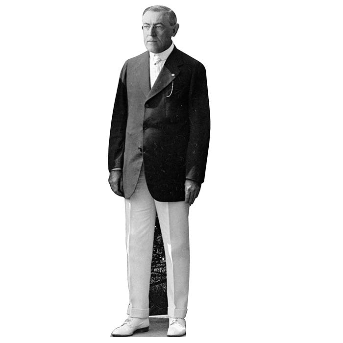 Woodrow Wilson Cardboard Cutout