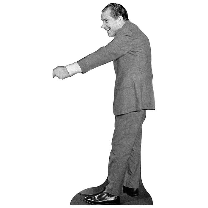 Richard Nixon Hand Shake Cardboard Cutout