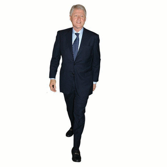 Bill Clinton Walking Cardboard Cutout