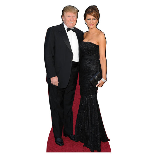 Trump Melania Formal Cardboard Cutout