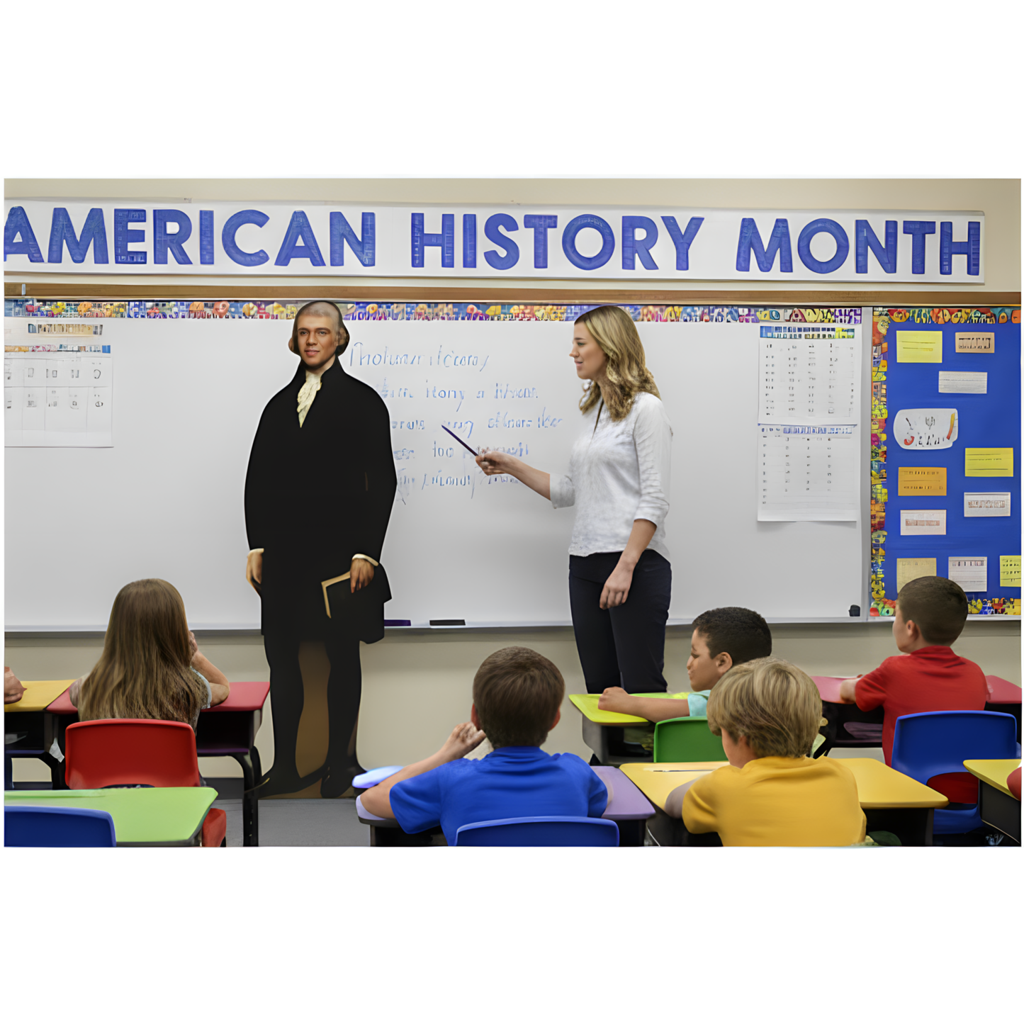 Thomas Jefferson 3rd President Cardboard Cutout