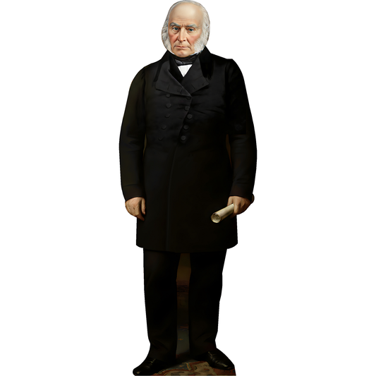 John Quincy Adams 6th President Cardboard Cutout