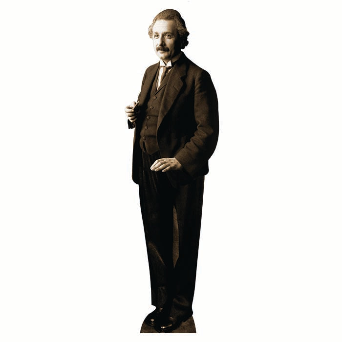 Albert Einstein Cardboard Cutout