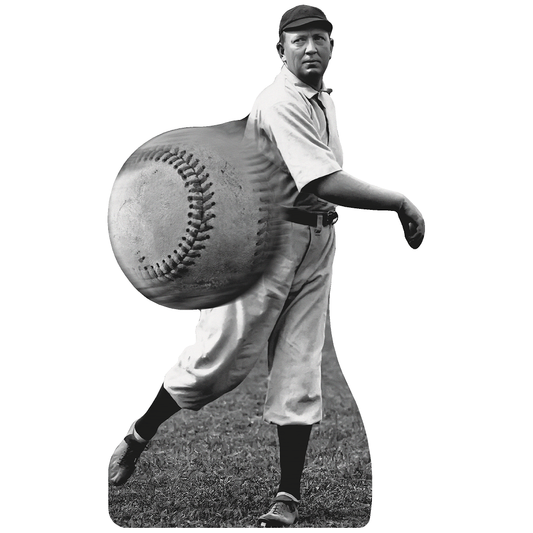 Cy Young Major League Baseball Pitcher Cardboard Cutout