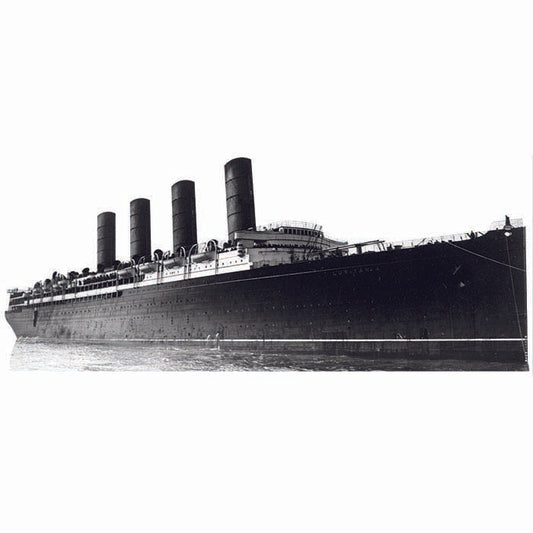 RMS Lusitania Cardboard Cutout