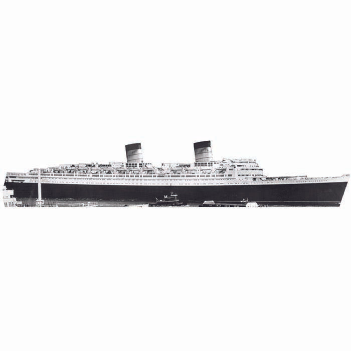 RMS Queen Elizabeth Cardboard Cutout