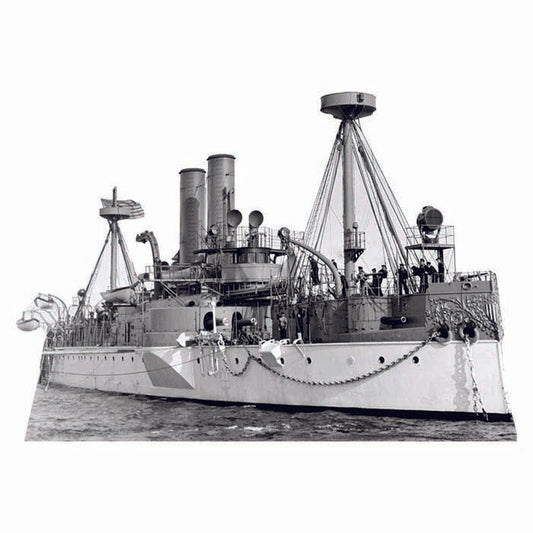 USS Maine Cardboard Cutout