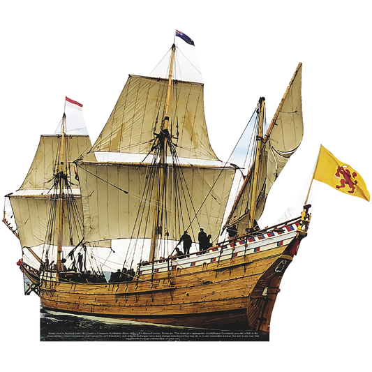 Duyfken 1595 Dutch Ship Cardboard Cutout
