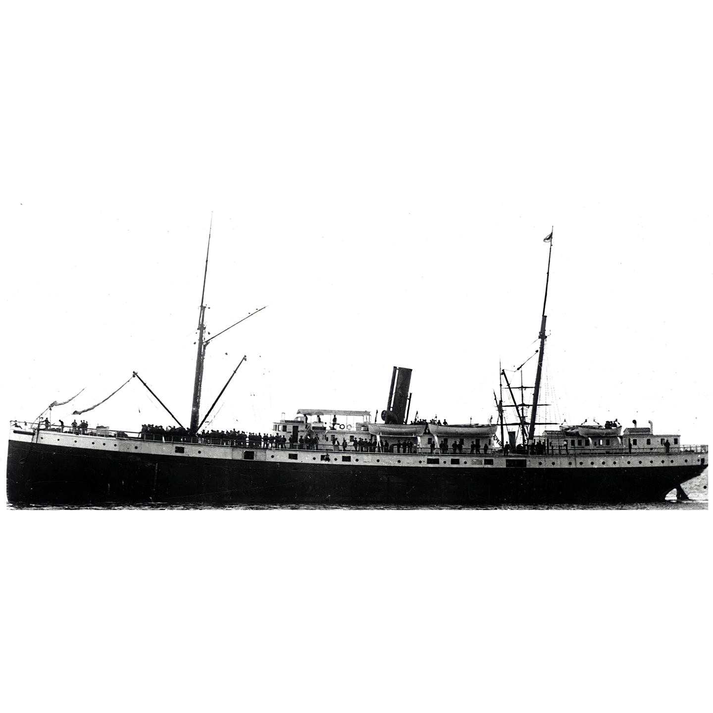 SS Valencia Ghost Ship Cardboard Cutout