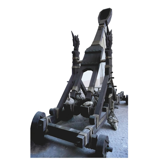 Catapult Trebuchet Cardboard Cutout