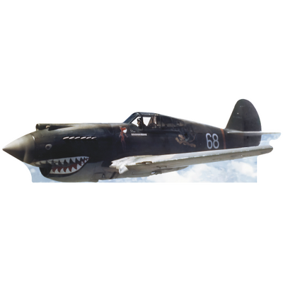 3rd Squadron Hell's Angels Flying Tigers Cardboard Cutout