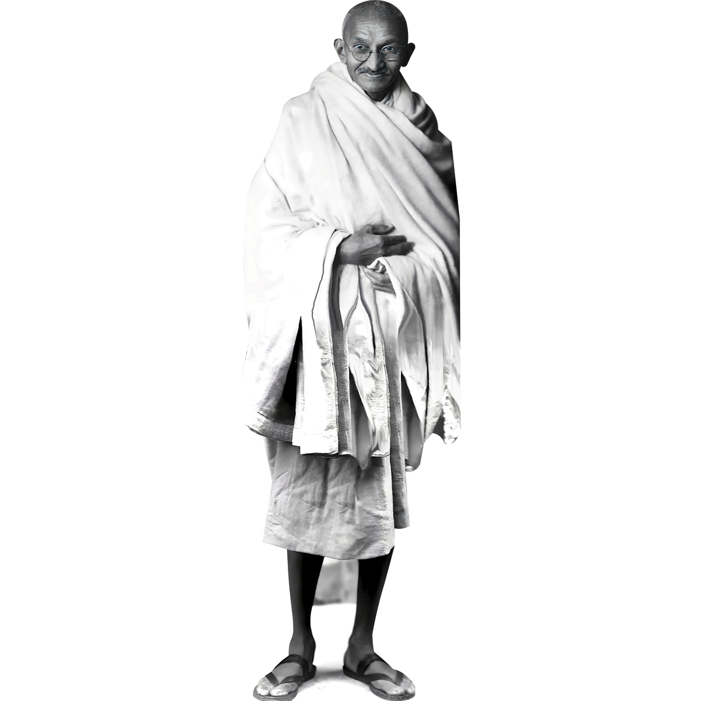 Mahatma Gandhi Robe Cardboard Cutout