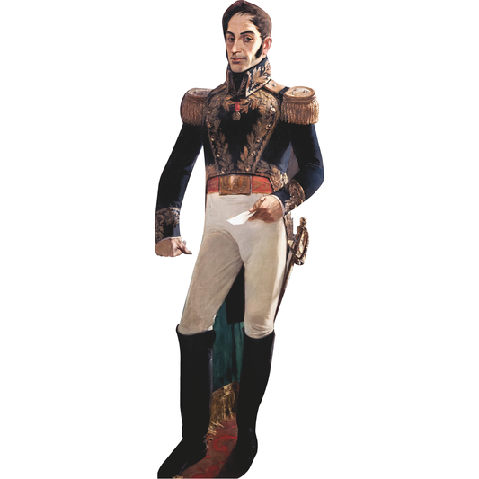 Simon Bolivar South American Revolutionary Cardboard Cutout