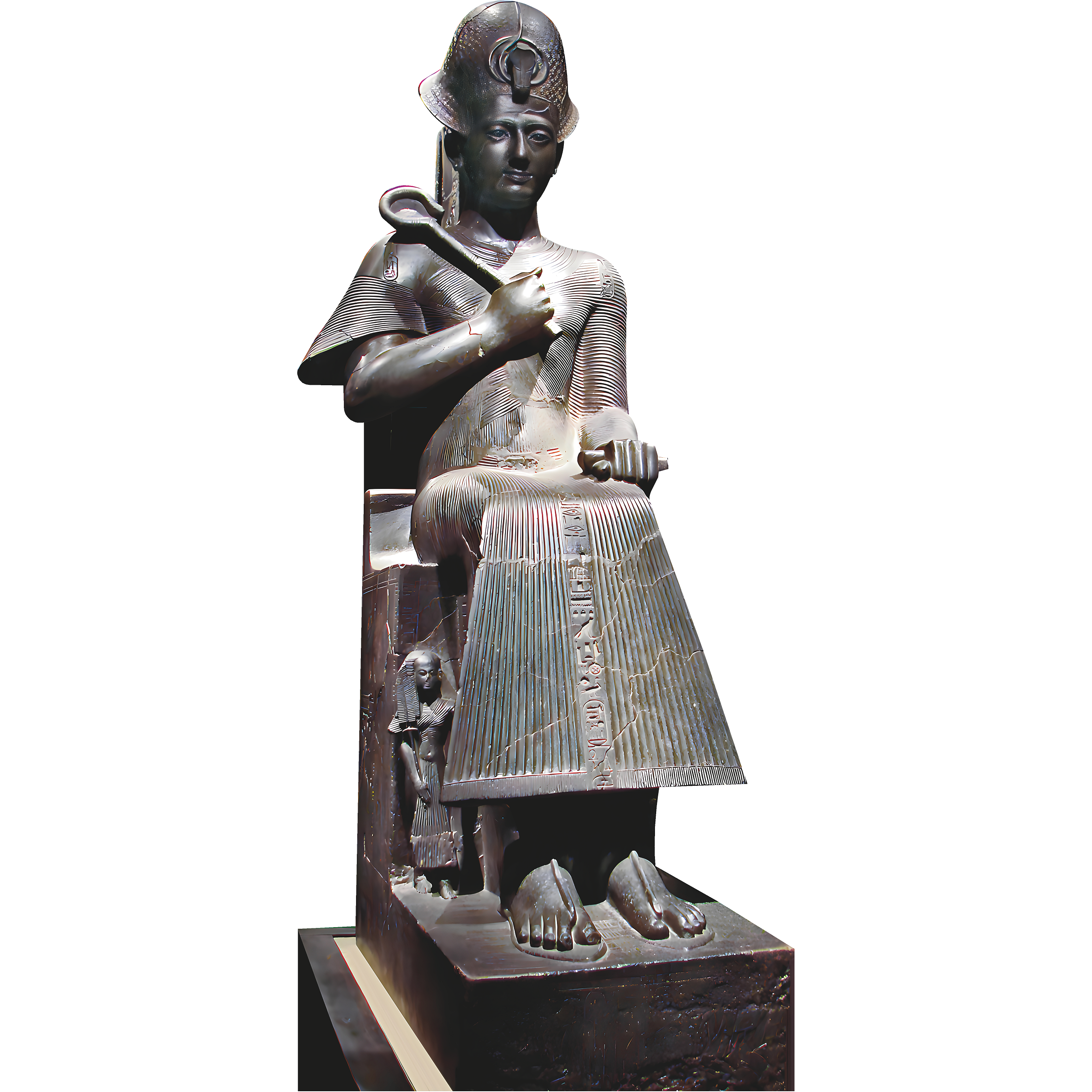Pharoah Ramese Pharaoh Ramesses Ramses II Granite Statue Cardboard Cutout Free ...