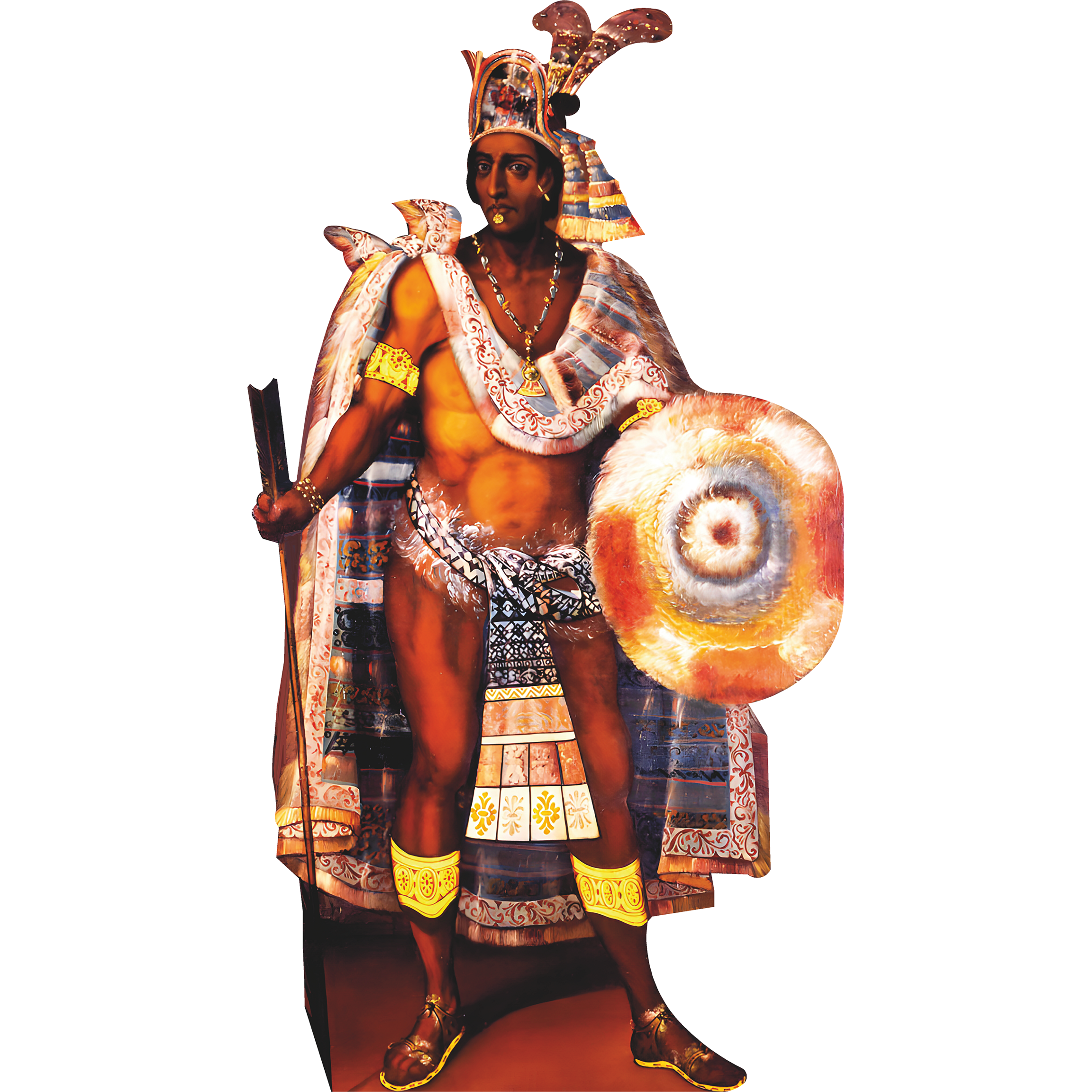 Montezuma II 9th Tlatoani Ruler of Tenochtitlan Cardboard Cutout Free ...