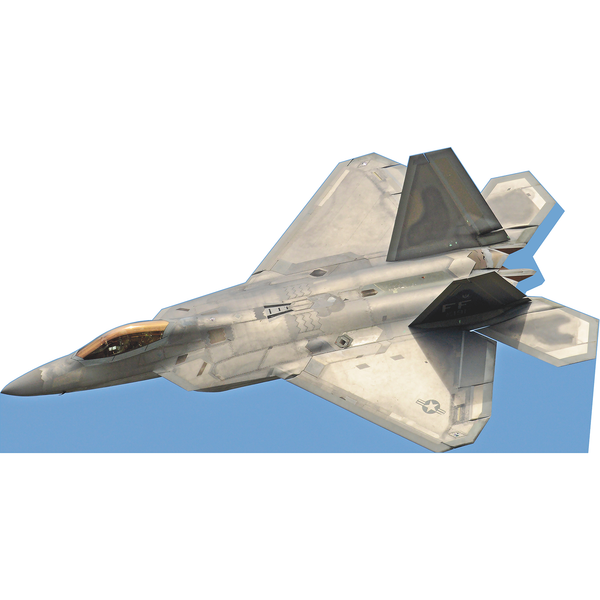 F-22 Raptor Air Force Superiority Fighter Jet Cardboard Cutout