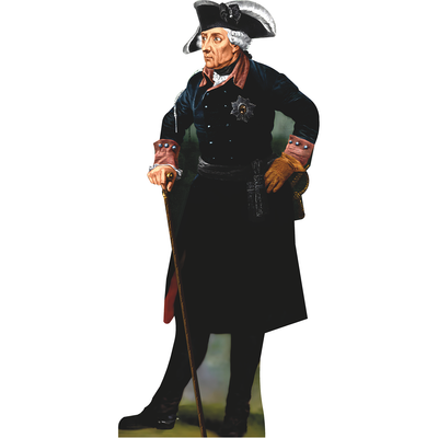 Frederick the Great King Warrior Cardboard Cutout