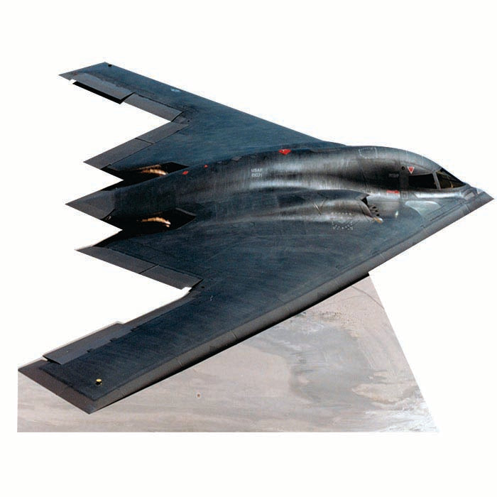 B2 Stealth Bomber Cardboard Cutout
