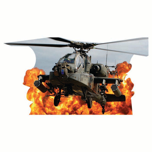 Apache Fire Cardboard Cutout