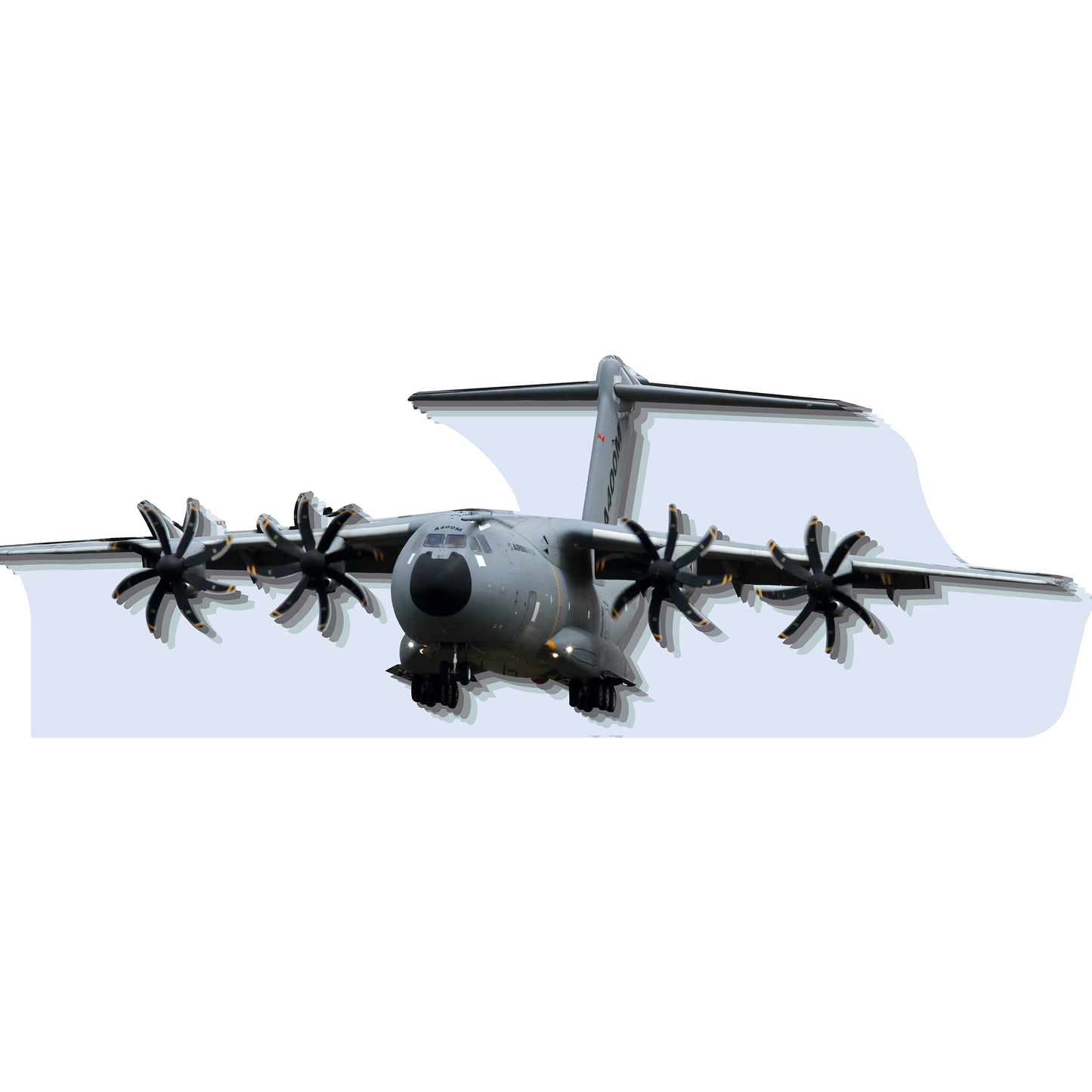 Atlas Airbus Air Bus German Air Force Military Plane Cardboard Cutout