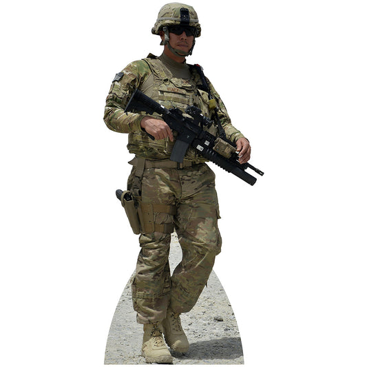 Soldier Marine Cardboard Cutout