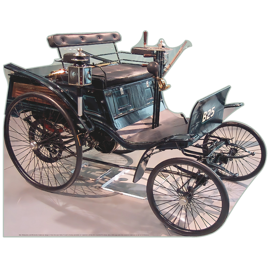 Karl Benz Velo Automobile Wagon Cardboard Cutout