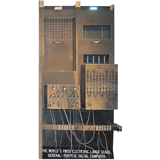 ENIAC 1945 First Electronic Large Scale Digital Computer Cardboard Cutout