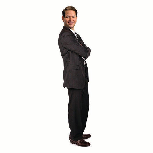Marco Rubio Arms Folded Cardboard Cutout