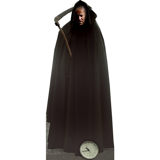 Death Biden Joe Reaper Cardboard Cutout