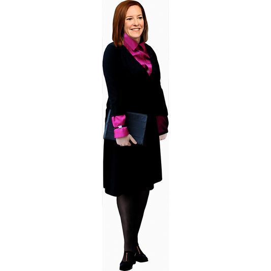 Jenn Psaki Cardboard Cutout