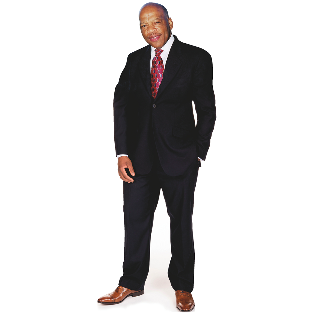 John Lewis Cardboard Cutout