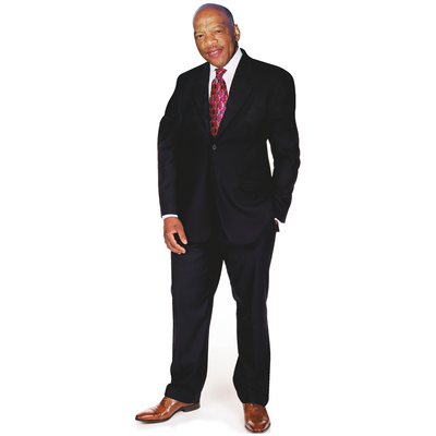 John Lewis Cardboard Cutout