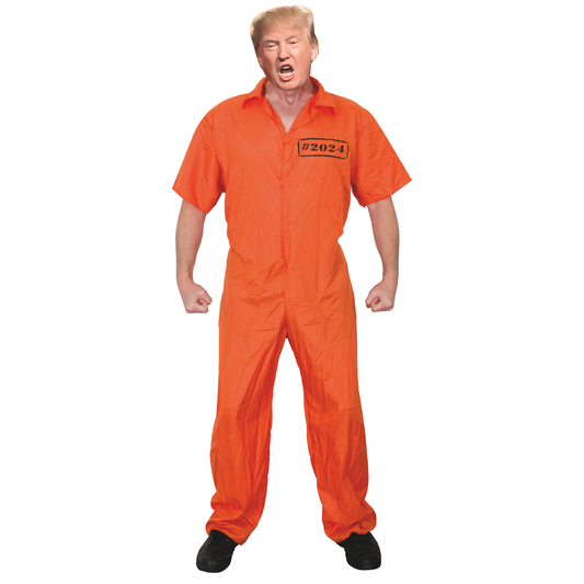 Donald Trump Orange Prison Jumpsuit Cardboard Cutout