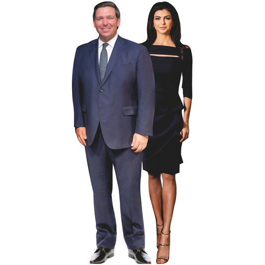 Ron and Casey DeSantis Cardboard Cutout