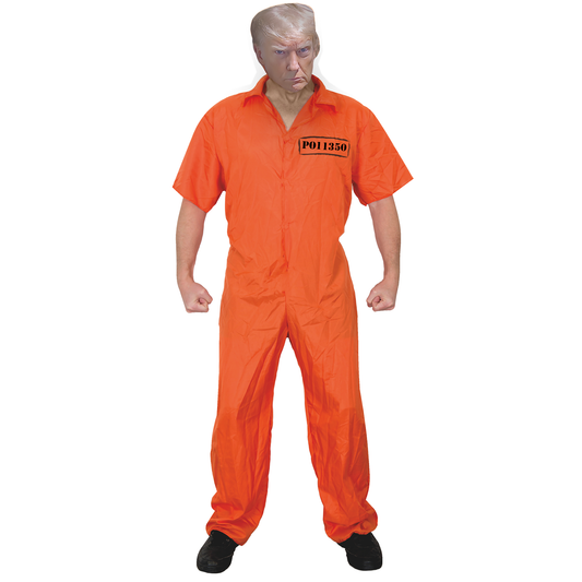 Lifesize Donald Trump Prison Mugshot Federal Indictment PO113509 Cardboard Cutout