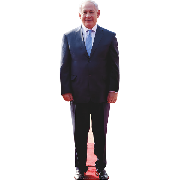 Benjamin Netanyahu Cardboard Cutout