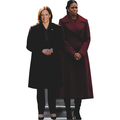 Kamala Harris Michelle Obama Cardboard Cutout