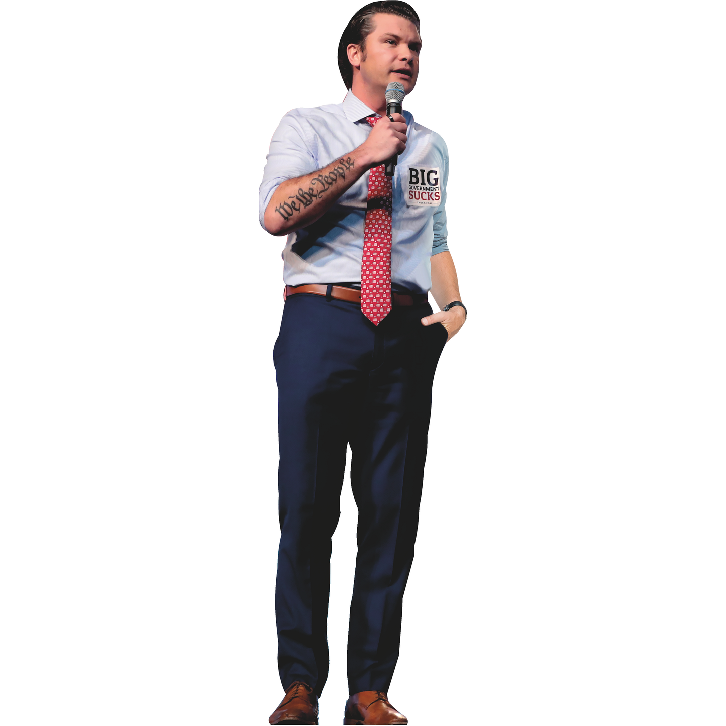 Pete Hegseth Secretary of Defense Nominee Cardboard Cutout
