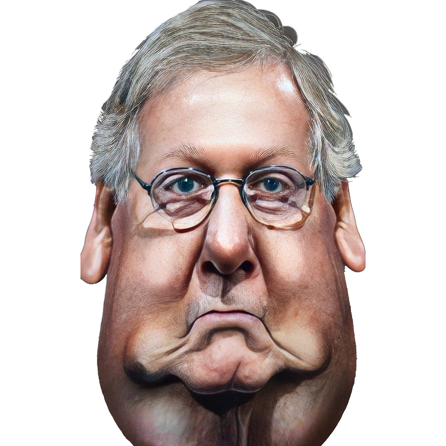Mitch McConnel Caricature Head Cardboard Cutout