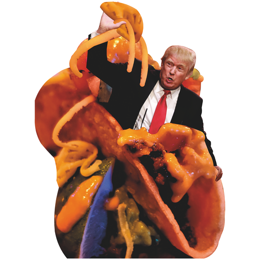 Taco Trump Meme Cardboard Cutout