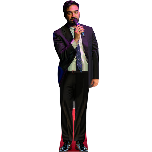 Zohran Mamdani New York City Mayor Cardboard Cutout