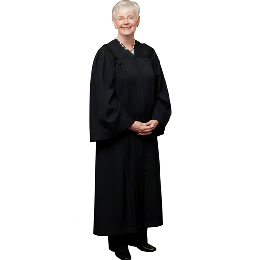 Supreme Court Justice Mary Jane Theis Retiring Cardboard Cutout