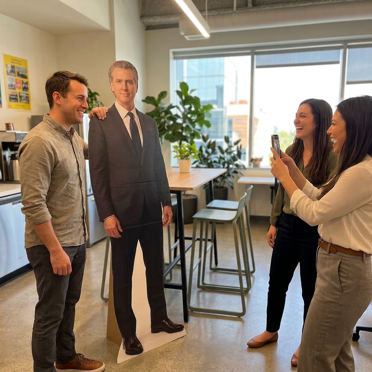 Gavin Newsom California Governor Cardboard Cutout