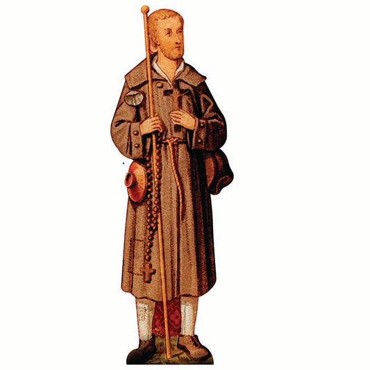 Saint Benedict Joseph Labre Cardboard Cutout