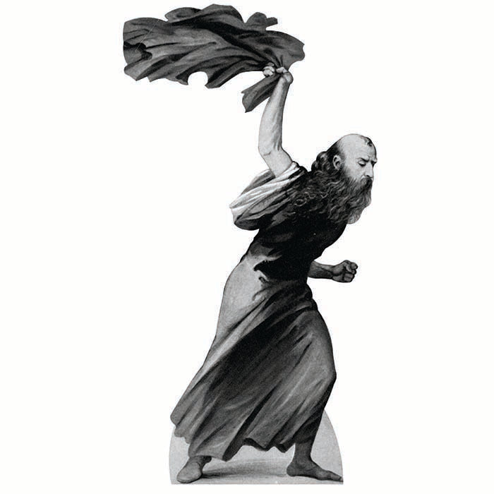 Elisha Cardboard Cutout