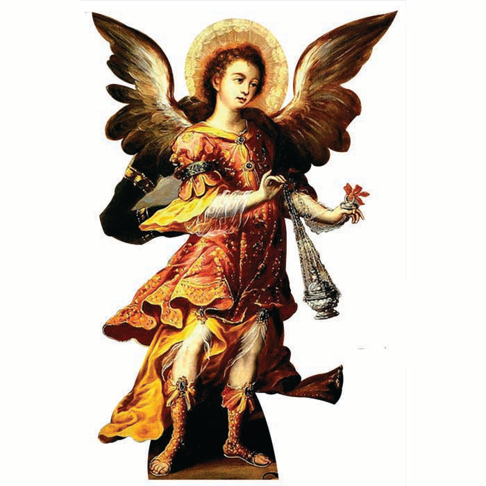 Archangel Sealtiel Cardboard Cutout