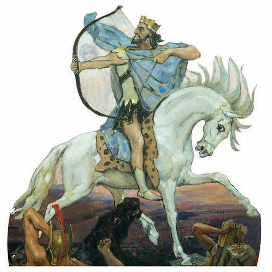 Four Horsemen White Conquest Cardboard Cutout