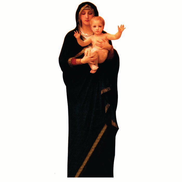 Madonna & Child Cardboard Cutout